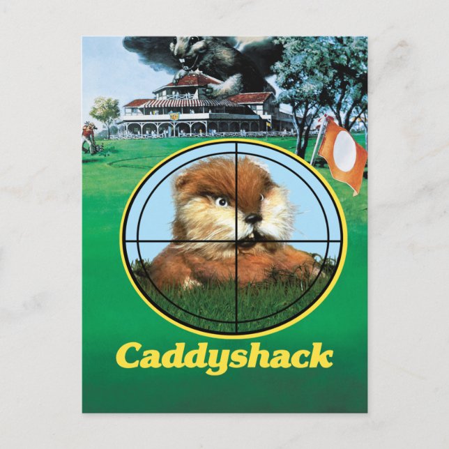 Caddyshack Poster Postcard (Front)