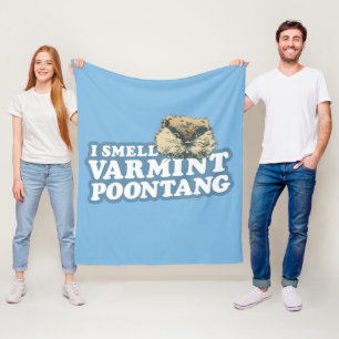 Caddyshack Smell Varmint Poontang Fleece Blanket