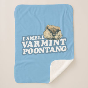 Caddyshack Smell Varmint Poontang Sherpa Blanket