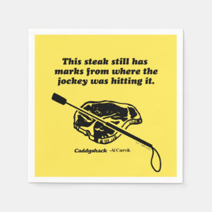 Caddyshack   This Steak Still Has Marks Napkin