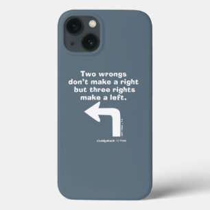 Caddyshack   Two Wrongs Don't Make A Right iPhone 13 Case