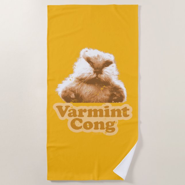 Caddyshack | Varmint Cong Beach Towel (Front)