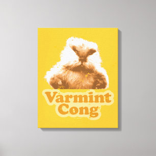 Caddyshack Varmint Cong Canvas Print