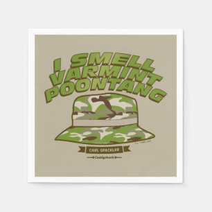 Caddyshack   Varmint Poontang Napkin