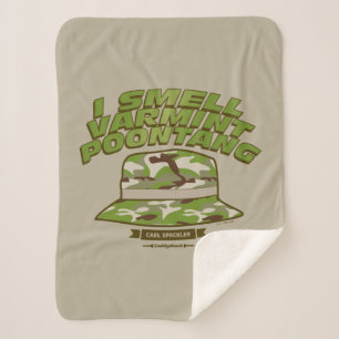 Caddyshack   Varmint Poontang Sherpa Blanket