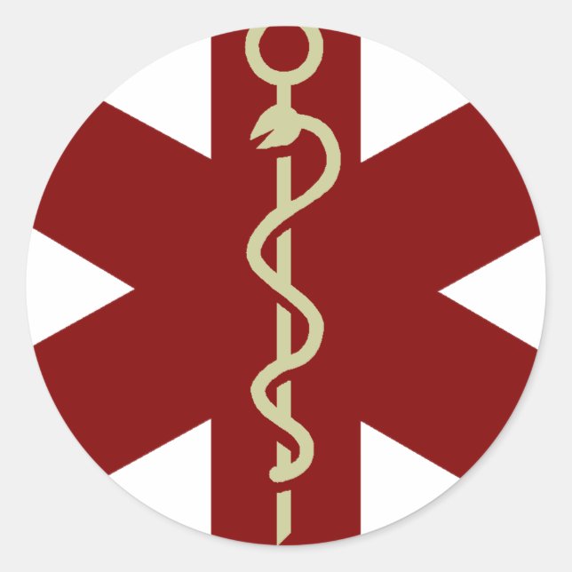 Cadecaus Classic Round Sticker (Front)