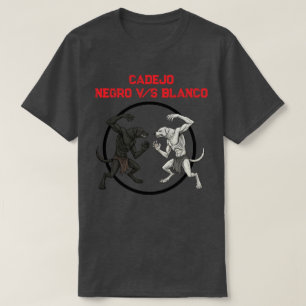 Cadejo Mythic Dog Battle - Dark Fantasy Art T-Shirt