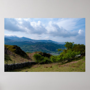 Cader Idris from New Precipice Walk Poster