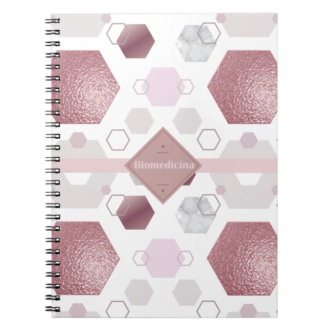 Caderno Biomedicina Luxury Notebook (Front)