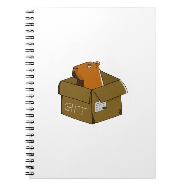 Caderno Capivara Notebook (Front)