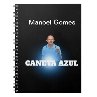 Caderno Espiral com Foto CANETA AZUL Notebook