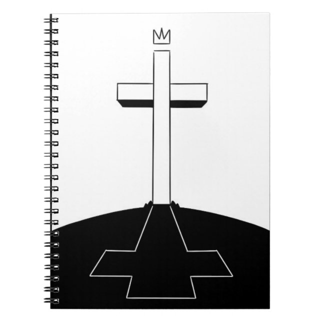 Caderno Estampa Cruz Notebook (Front)