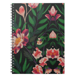 Caderno Floral em design Notebook