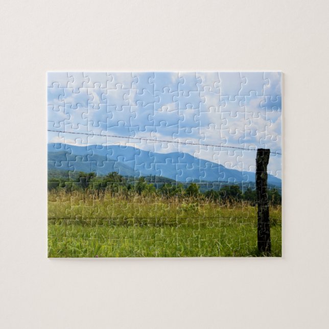Cades Cove - Smoky Mountain Nat'l Park - 8x10 Jigsaw Puzzle (Horizontal)