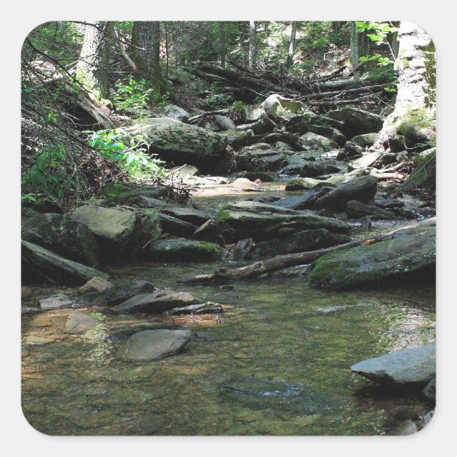 Cade's Cove Square Sticker (Front)