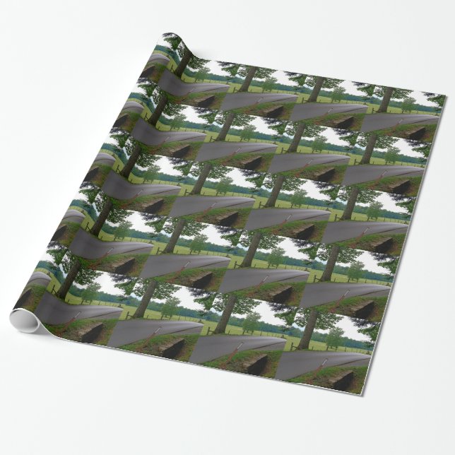 Cades Cove The Great Smoky Mountains Wrapping Paper (Unrolled)