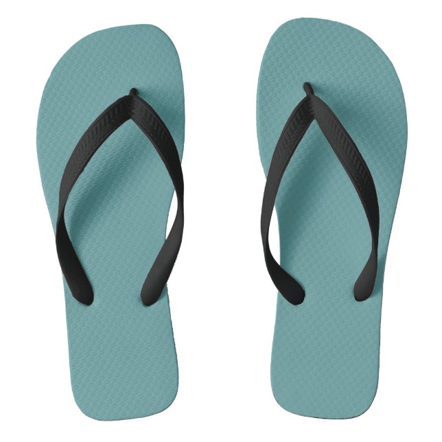 Cadet blue (solid colour)   thongs (Footbed)