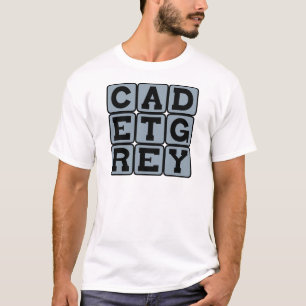 Cadet Grey, Colour T-Shirt