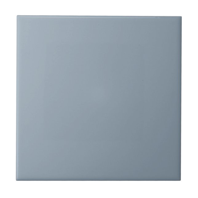 Cadet Grey Solid Colour Ceramic Tile (Front)