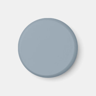 Cadet grey (solid colour) magnet