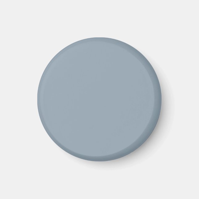 Cadet grey (solid colour)  magnet (Front)