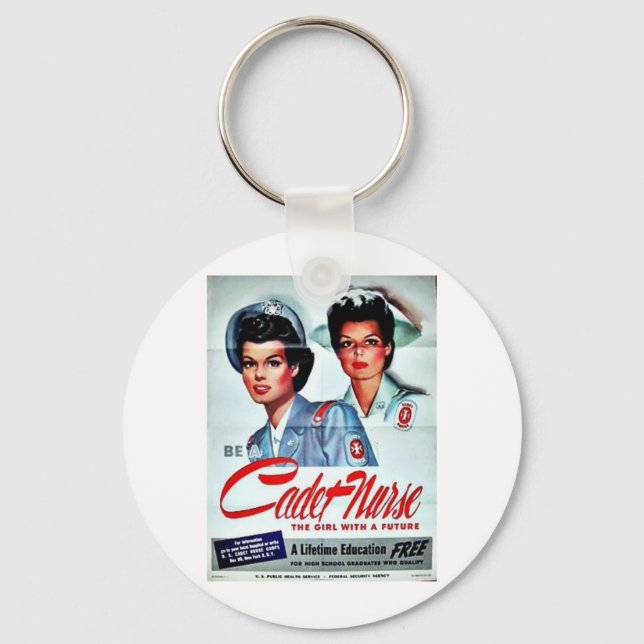 Cadet Nurse Key Ring (Front)