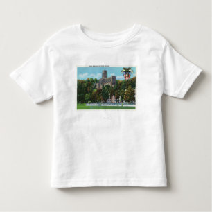 Cadets Marching to Parade Grounds Scene Toddler T-Shirt