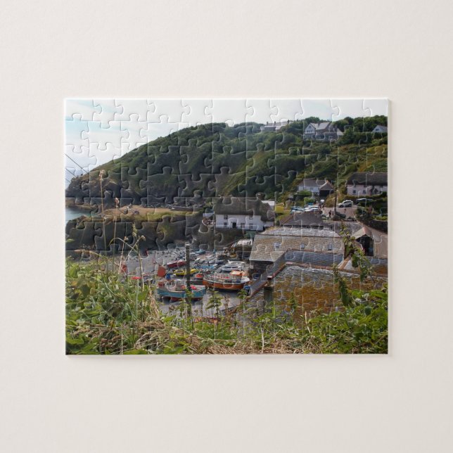 Cadgwith Cornwall Photograph Jigsaw Puzzle (Horizontal)