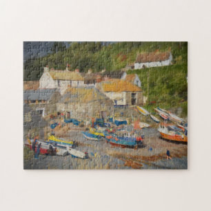CADGWITH COVE CORNWALL 2 JIGSAW JIGSAW PUZZLE