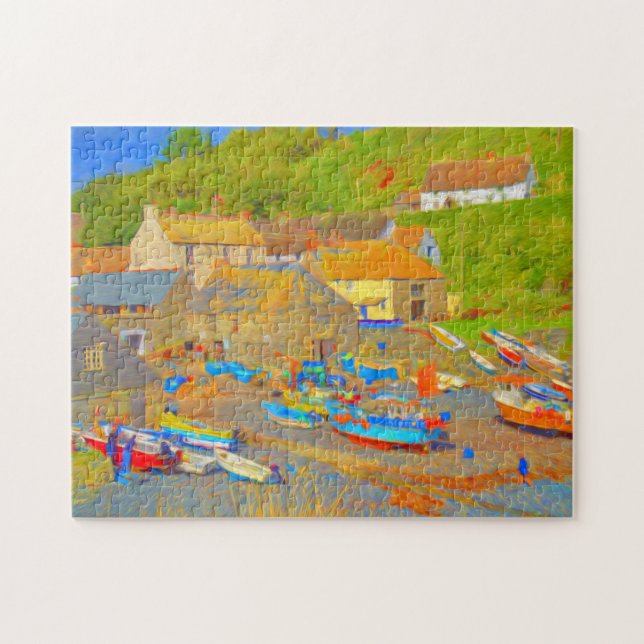 CADGWITH COVE CORNWALL JIGSAW PUZZLE (Horizontal)