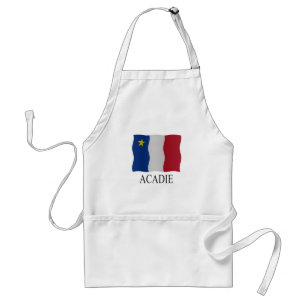 Cadian flag standard apron