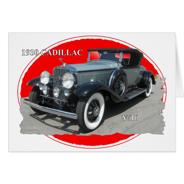 CADILLAC 1930 V/16 (Front Horizontal)