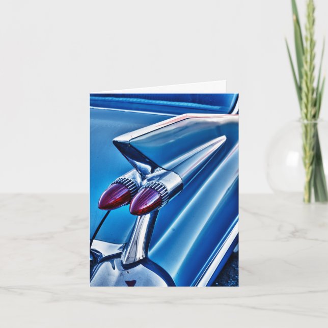 Cadillac fin 1959 card (Front)