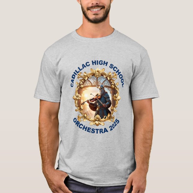 Cadillac High School Orchestra 2025 T-Shirt (Front)