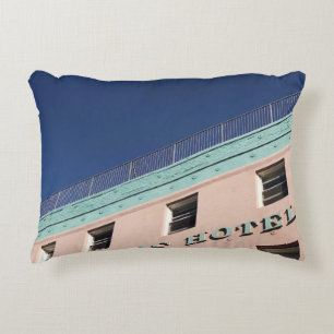 CADILLAC HOTEL BUILDING DECORATIVE CUSHION