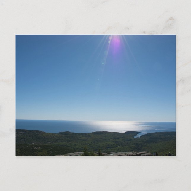 CADILLAC MOUNTAIN POSTCARD (Front)