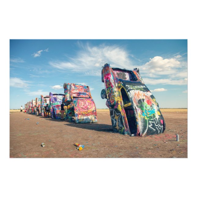 Cadillac Ranch Photo Print (Front)