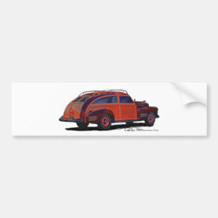 Cadillac station Wagon Bumper Sticker