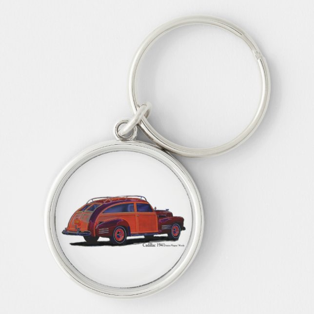 Cadillac station Wagon Key Ring (Front)