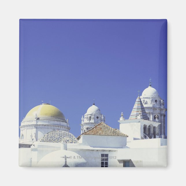 Cadiz Cathedral in Cadiz, Spain Magnet (Front)