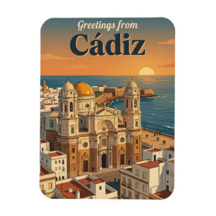 Cádiz Spain Magnet