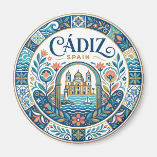 Cádiz Spain Magnet