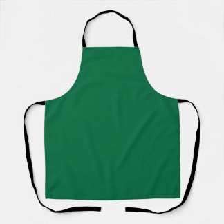Cadmium green (solid color)  apron
