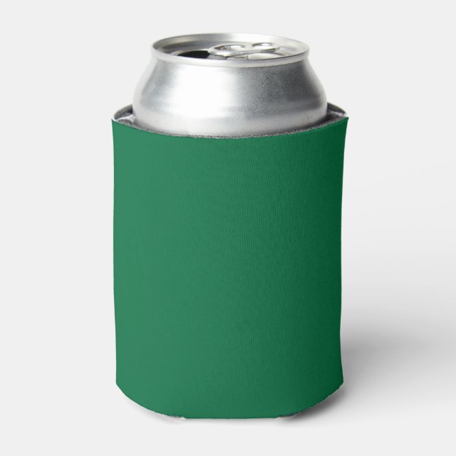 Cadmium green (solid color)  can cooler (Can Front)