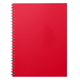 Cadmium red (solid color)  notebook