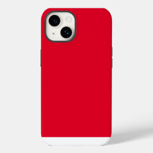 Cadmium Red Solid Colour Case-Mate iPhone 14 Case
