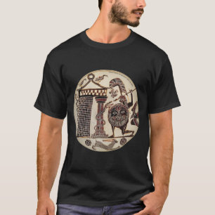 Cadmos fighting the dragon of Thebes T-Shirt