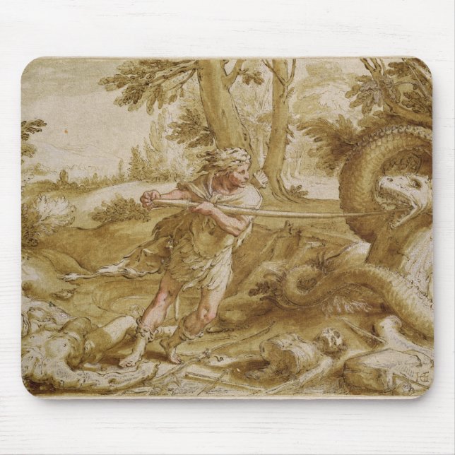 Cadmus about to attack a Dragon Mouse Pad (Front)