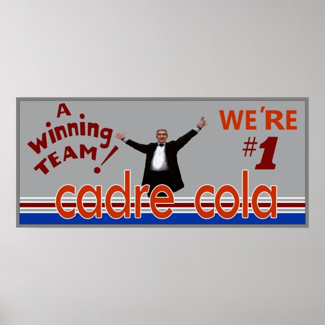 Cadre Cola - A Winning Team - ICS Poster (Front)