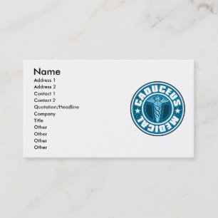 Caduceus Business Card